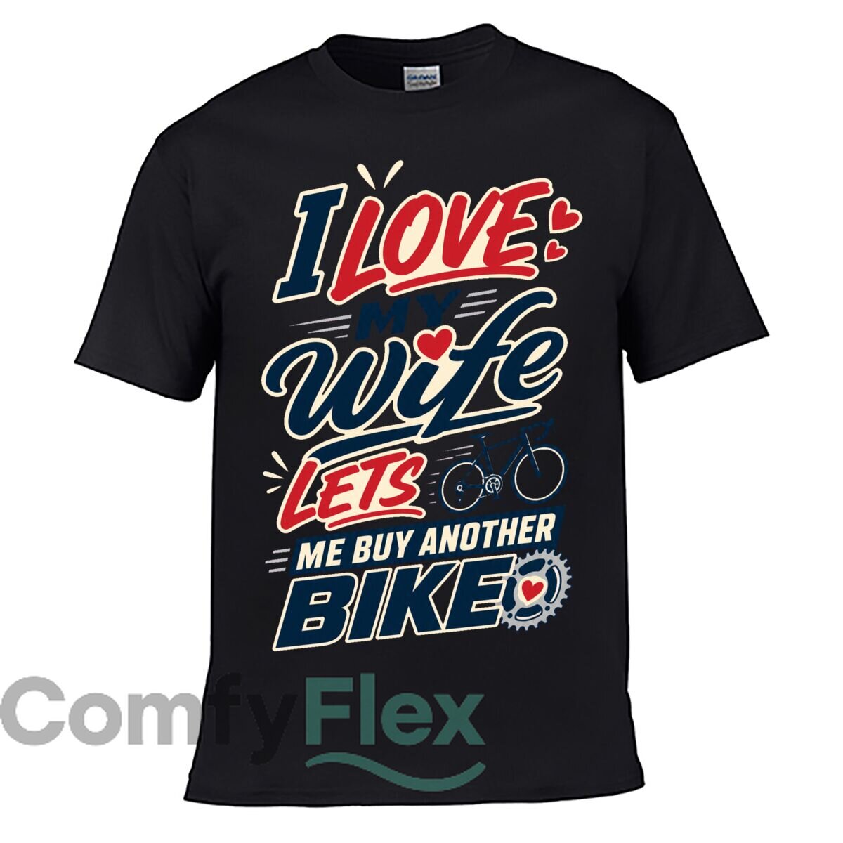 Cycling Quote - تي شيرت مضحك بأكمام قصيرة عليه