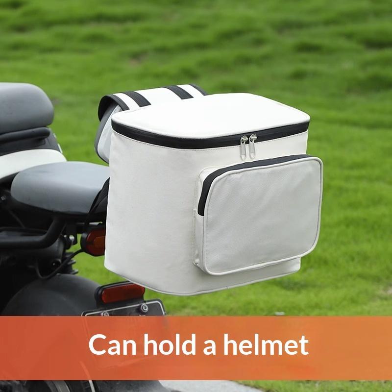 Commute Cycling Helmet - حقيبة تخزين خلفية للدراجة الكهربائية مقاومة