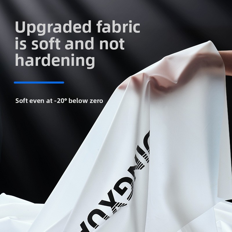 بدلة مطر عاكسة للضوء مكونة من  - مراجعة Cycling Rain Jacket Commute وسعره