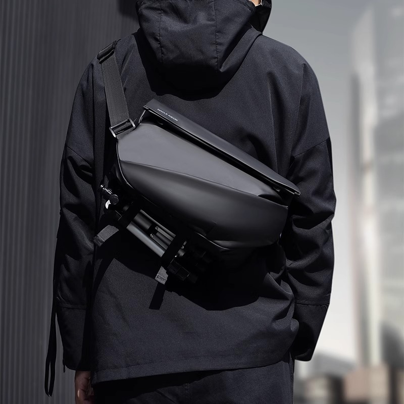 حقيبة صدر عصرية للرجال، حقيبة  - مراجعة Waterproof Cycling Commute وسعره