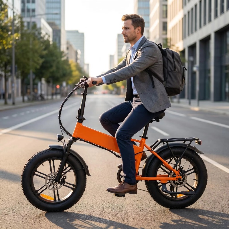 دراجة جبلية كهربائية قابلة للط - مراجعة Cycling Commute وسعره
