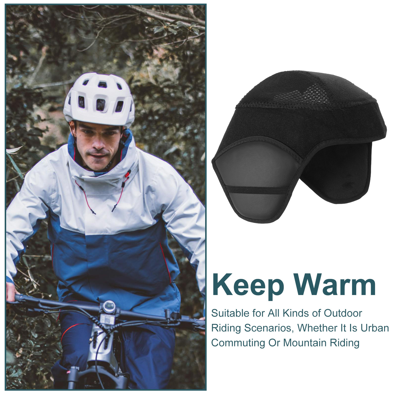 واقي أذن مقاوم للرياح لركوب ال - مراجعة Winter Cycling Commute وسعره