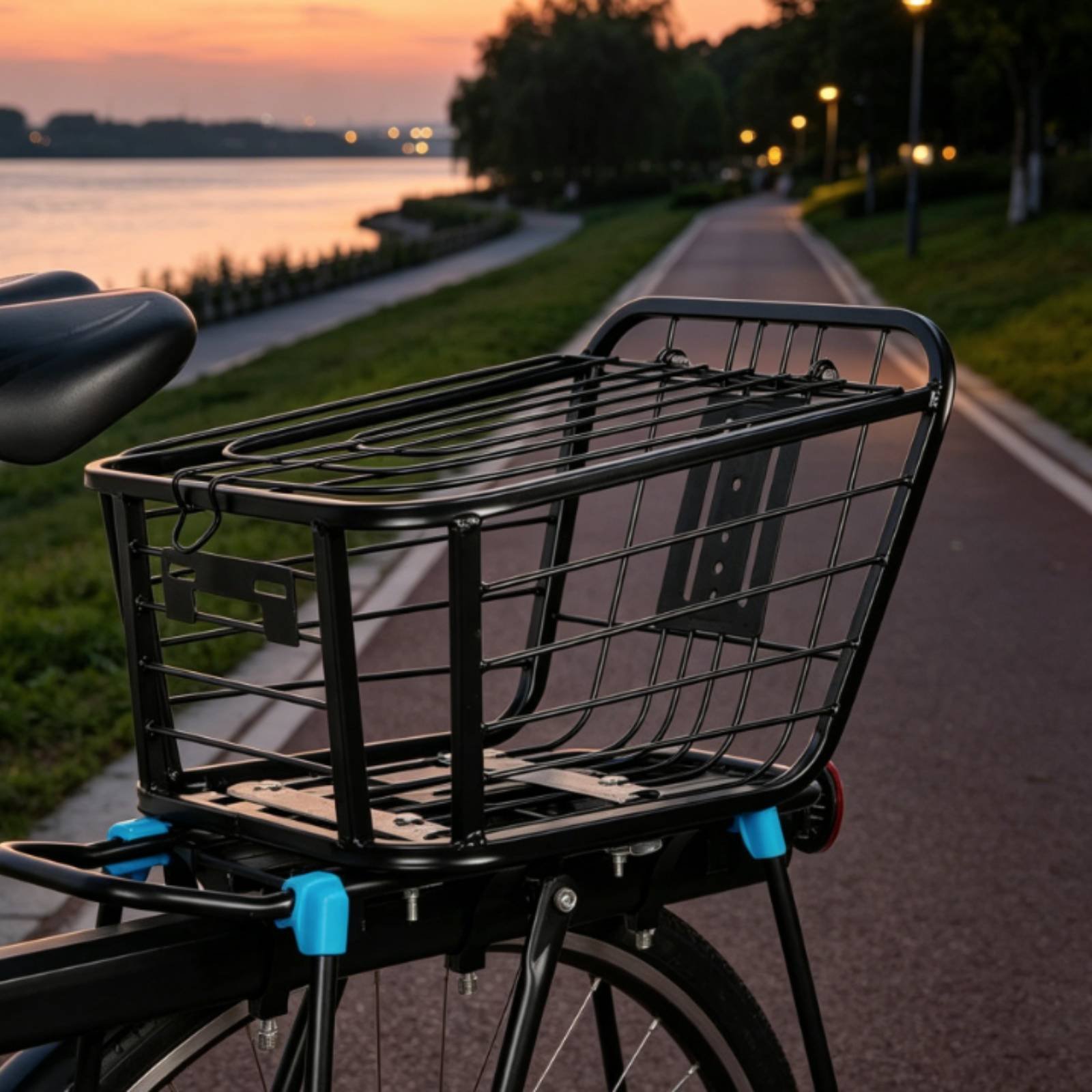 سلة خلفية قابلة للطي للدراجات  - مراجعة Cycling Commute وسعره