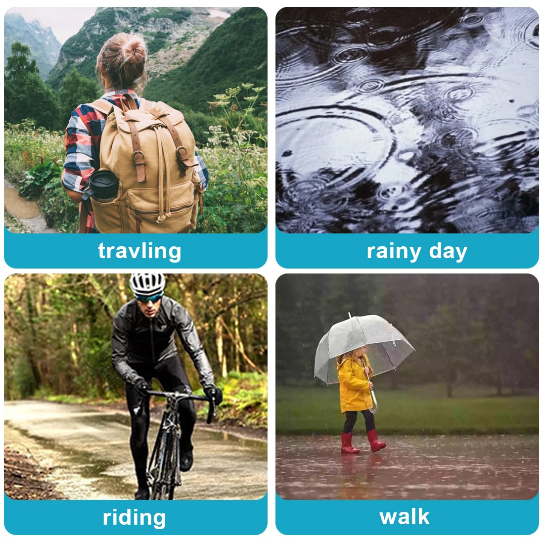 معطف مطر للبالغين مقاوم للماء، - مراجعة Cycling Commuter Rain Gear وسعره