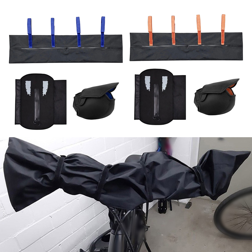 مجموعة أغطية عاكسة للضوء للدرا - مراجعة Waterproof Cycling Commute وسعره
