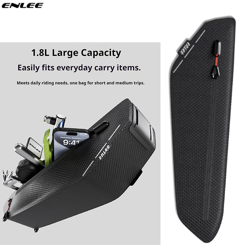 ENLEE دراجة العلوي أنبوب حقيبة - مراجعة Waterproof Cycling Commute وسعره