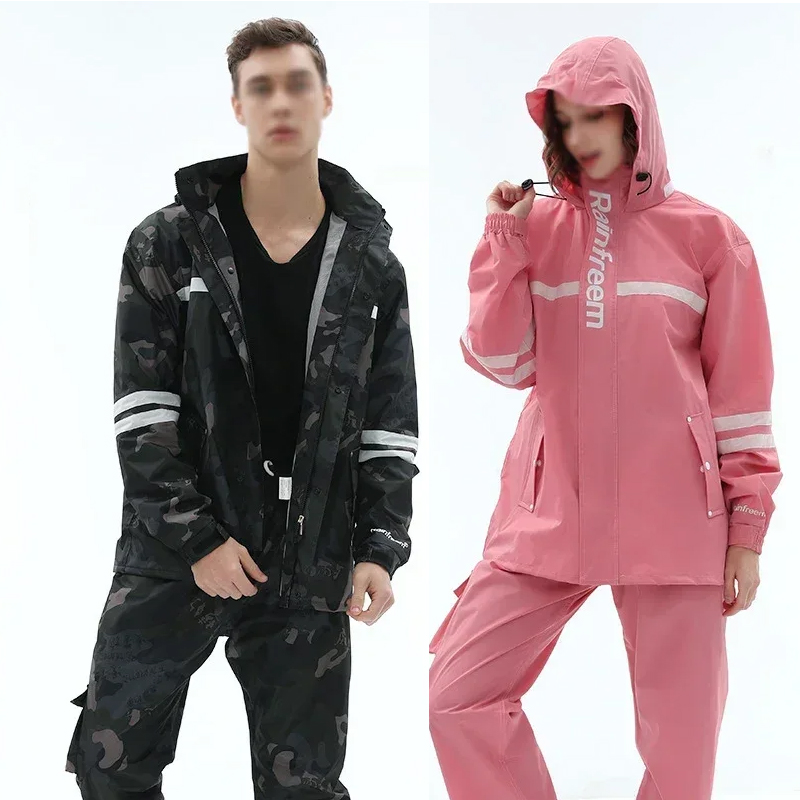 مجموعة معطف واق من المطر عاكس  - مراجعة Cycling Rain Jacket Commute وسعره