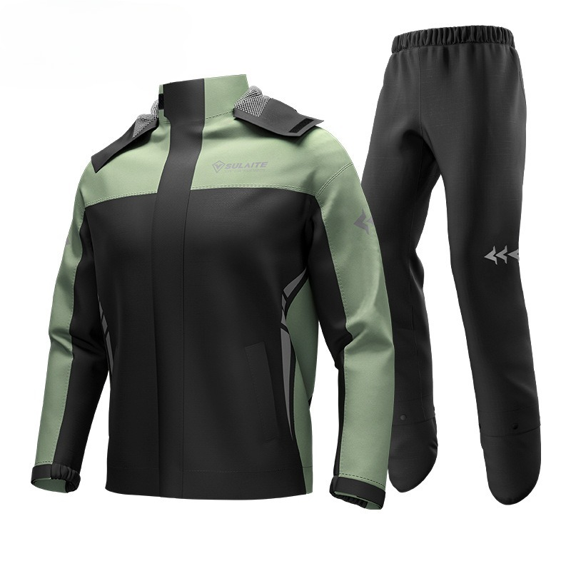 بدلة أكسفورد المقاومة للماء لل - مراجعة Cycling Commuter Rain Gear وسعره