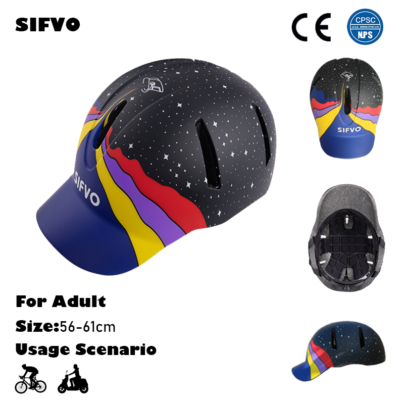 SIFVO الكبار أنيق خوذة الدراجة - مراجعة Commute Cycling Helmet وسعره