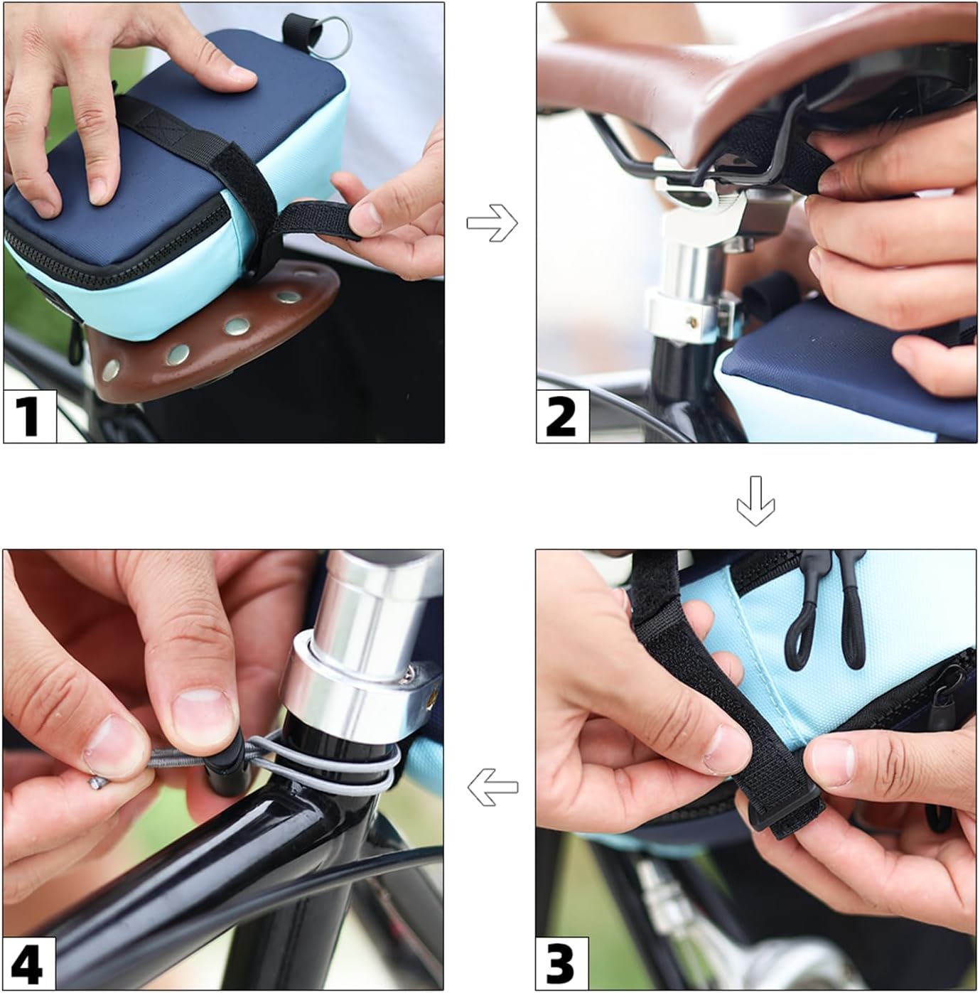 حقيبة مقعد دراجة قابلة للتوسيع - مراجعة Waterproof Cycling Commute وسعره